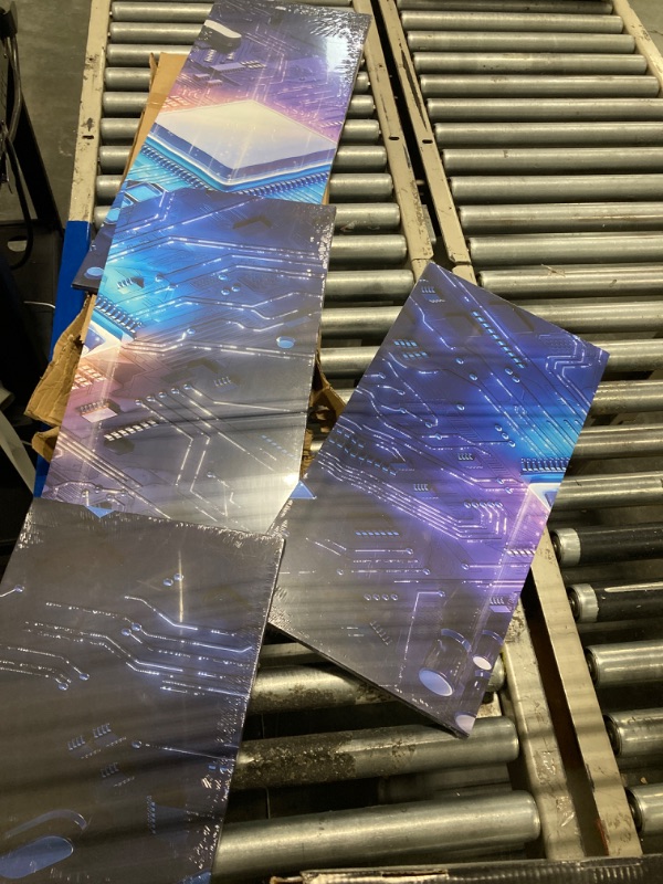 Photo 1 of 4 pc electronic wall painting