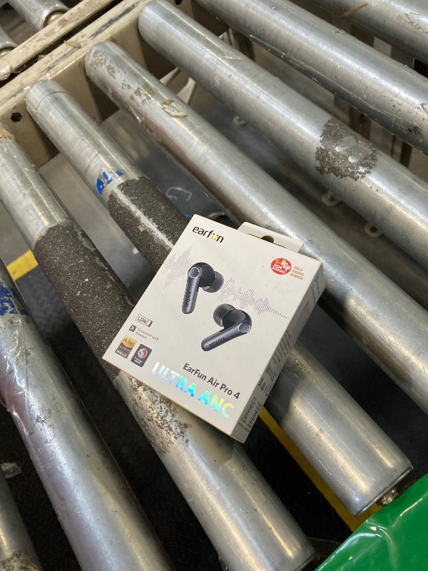 Photo 1 of ***one headphoneEarFun Air Pro 4 Adaptive Hybrid Noise Canceling Wireless Earbuds, Qualcomm Snapdragon Sound, aptX™ Lossless, 6 Mics AI CVC 8.0 Call, LDAC Hi-Res Audio, 52H Playtime, Bluetooth 5.4, in-Ear Detection