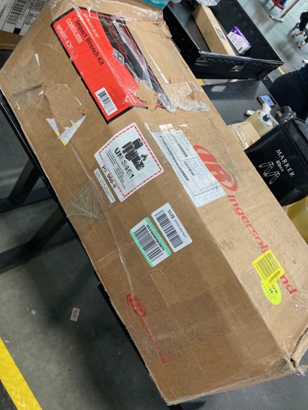 Photo 1 of HYET  W9691-K2E 20V High-Torque 1" Cordless Impact Wrench Kit, 2 Batteries and Charger, 6" Extended Anvil