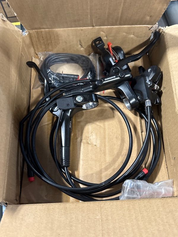 Photo 1 of Acciaiie Shiman MT200 2-Pistons 2-PIN Power-Off Hydraulic Disc Brake Set Ebike Hydraulic Brakes kit