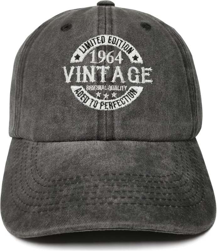 Photo 1 of 1963-1935 Birthday Gift, Limited Edition Aged to Perfection Baseball Hat for Men Women