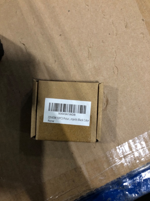 Photo 1 of 10 Pack Easel Hinge Replacement Picture Frame Back Stand Mounting Bracket Butterfly Hinges for Display Photo Frame Folding Feet Support Cardboard Connector Mount Screw-Free