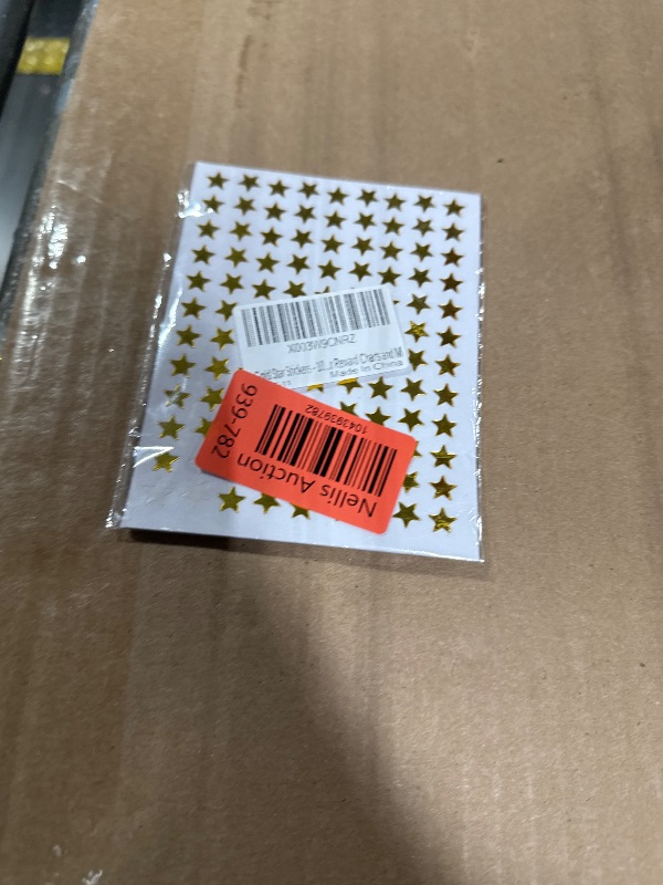 Photo 1 of 0.3" Diameter Gold Star Stickers - 1080 Pcs, 10 Sheets - Reward Stickers for Children, Ideal for Reward Charts and More
