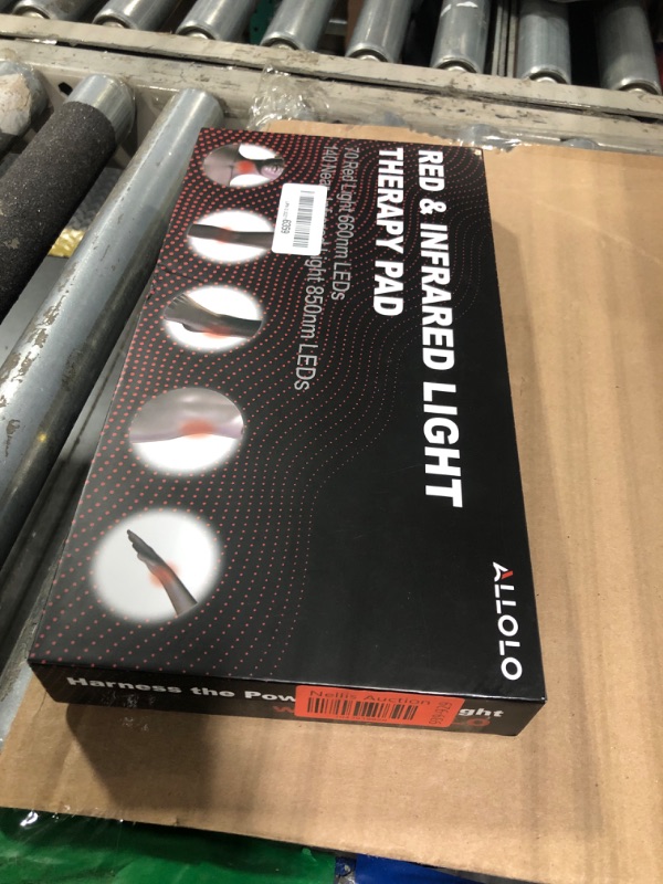 Photo 1 of Red Light Therapy for Body, 3-in-1 LED Bead Red Light Therapy Belt with Timer Remote Control, 12.6 inch*6.3 inch 660nm&850nm Infrared Light Therapy for Body Pain Relief Wearable for Muscle Repair