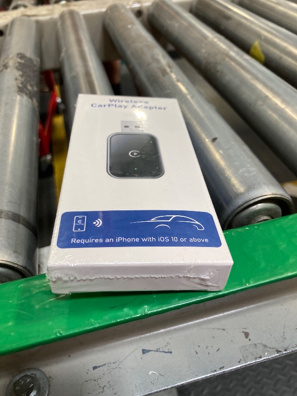 Photo 1 of **factory sealed as shown in photos**
Wireless CarPlay Adapter for iPhone, Convert Wired to Wireless Apple CarPlay Adapter, Mini Size with Extension CableUSB & USB-C/Type-C, Stable Control & No Delay, Black