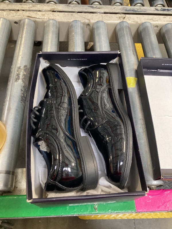 Photo 1 of **LIGHTLY USED**
Bruno Marc Boy's Classic Dress Oxfords Derby Wedding Shoes,Black PAT,Size 6 US Big Kid SBOX2401K