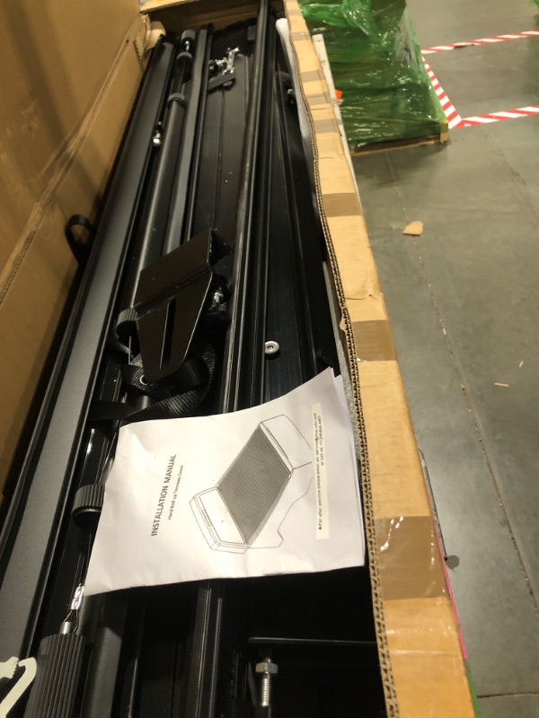 Photo 1 of **WILL NEED TRUCK FOR PICK UP-HARDWARE LOOSE IN BOX**
ZTOP Hard Rolling Truck Bed Tonneau Cover, Compatible with 2015-2025 F150 5.7' Bed, Full Bed Access Low Profile Roll Up Bed Cover