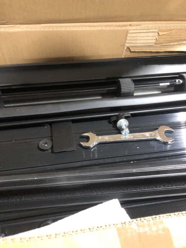 Photo 1 of **WILL NEED TRUCK FOR PICK UP-HARDWARE LOOSE IN BOX**
ZTOP Hard Rolling Truck Bed Tonneau Cover, Compatible with 2015-2025 F150 5.7' Bed, Full Bed Access Low Profile Roll Up Bed Cover