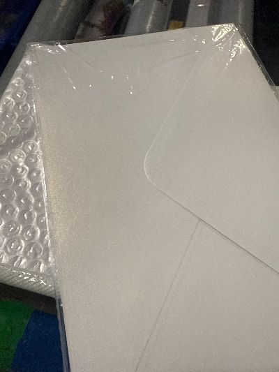Photo 1 of 25 PCS Pearl White Envelopes A7 5.35 x 7.7 inches, Perfect for 5x7 Weddings,Invitation Cards,Birthday Greeting RSVP Invite