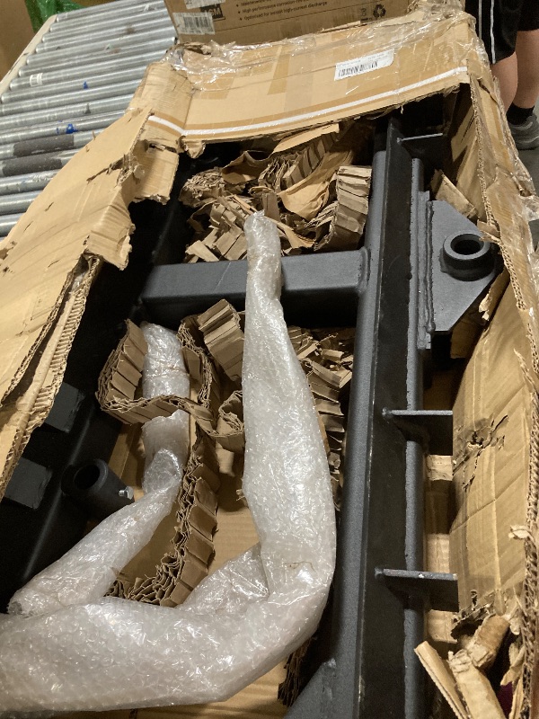 Photo 1 of **MISSING SPEARSS AND SPIKES/VERY HEAVY**
YITAMOTOR 49" Hay Spear Attachment, 3000lbs Capacity Quick Attach for Bobcat Tractors & Skid Steer Loader with 1pc 49" Red Hay Spear & 2pcs 17" Black Stabilizer Spears Spike Fork Tine
