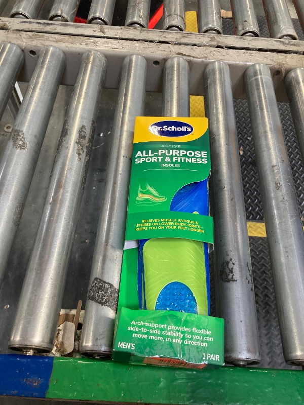 Photo 1 of Dr. Scholl’s Sport Insoles Superior Shock Absorption and Arch Support to Reduce Muscle Fatigue and Stress on Lower Body Joints (for Men's 8-4)