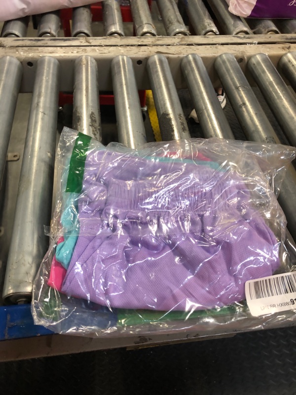 Photo 1 of **MISSING BLACK SHORTS**Resinta Girls Athletic Mesh Shorts Youth Basketball Soccer Shorts Kids Active Sports Gym Shorts 10-12 YR