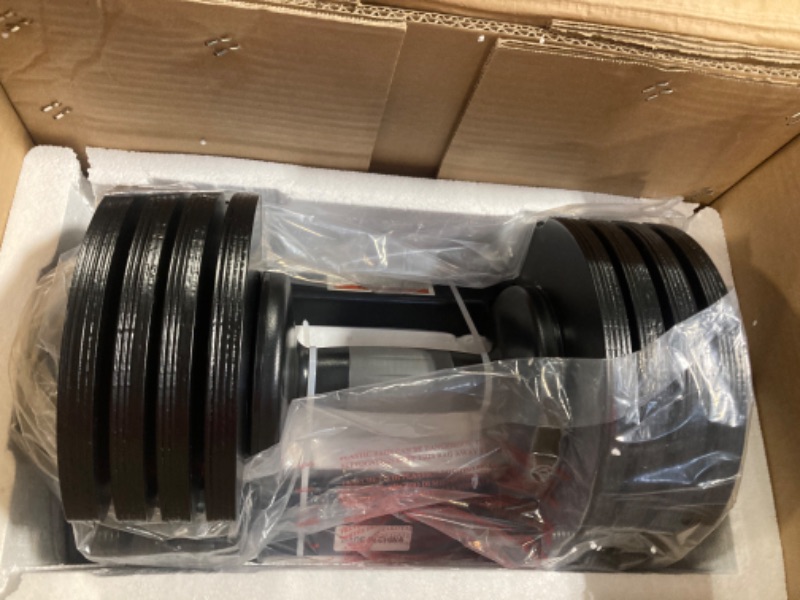 Photo 1 of **similar**
 Adjustable Dumbbell Set 25LB/40LB/52.5LB/90LB Adjustable Dumbbells Fast Adjust Dumbbell Weight Set with Anti-Slip Handle Tray for Men/Women Home Gym Strength Training Equipment Single