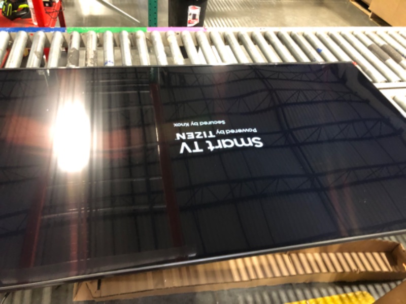Photo 1 of **BACK OF TV IS CRACKED AS SHOWN IN PHOTO**
SAMSUNG 65-Inch Class Crystal UHD 4K DU7200 Series HDR Smart TV w/Object Tracking Sound Lite, PurColor, Motion Xcelerator, Mega Contrast, Q-Symphony (UN65DU7200, 2024 Model)