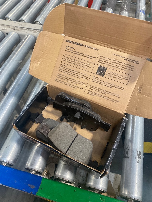 Photo 1 of **lightly used**
Power Stop 17-2102 Front/Rear Z17 Evolution Ceramic Brake Pads with Hardware For Acura Inte, Acura TLX, Honda Accord, Honda Civic, Honda Insight [Model Specific]
