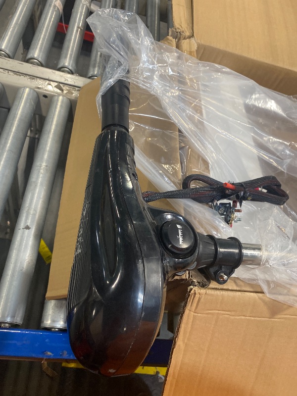 Photo 1 of **MINOR SCRATCHS ON HANDLE AREA AND  NEAR ROTORS**Newport Pontoon-Series 86lb Thrust Saltwater Electric Pontoon Trolling Motor with Deck Mount Bracket & 55" Shaft
