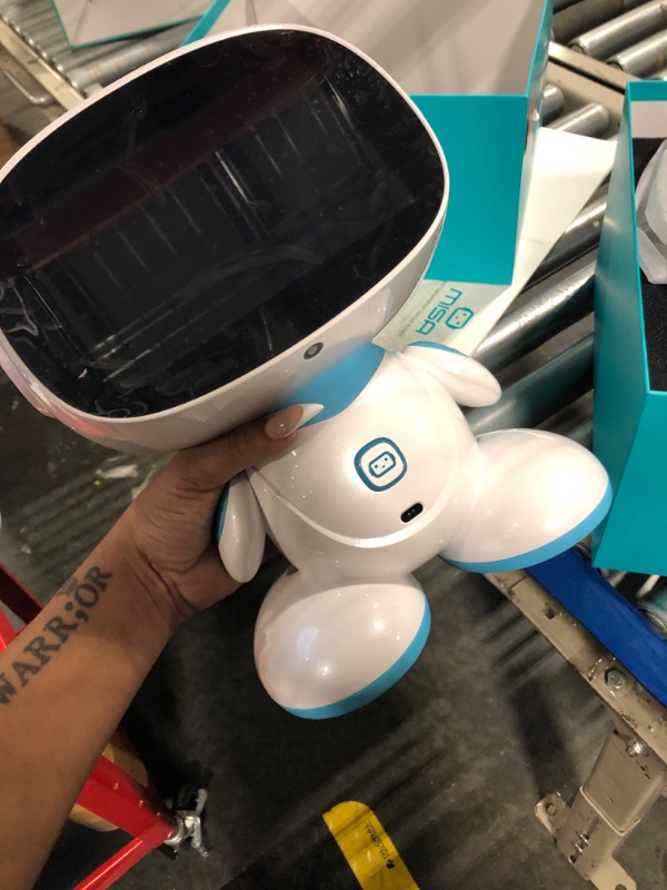 Photo 1 of Misa 2: AI-Powered Smart Robot for Kids | STEM Learning & Educational Robot | Interactive, Voice-Activated Robot with Learning Apps & Fun Games for Boys & Girls Aged 5-12 | Sky Blue