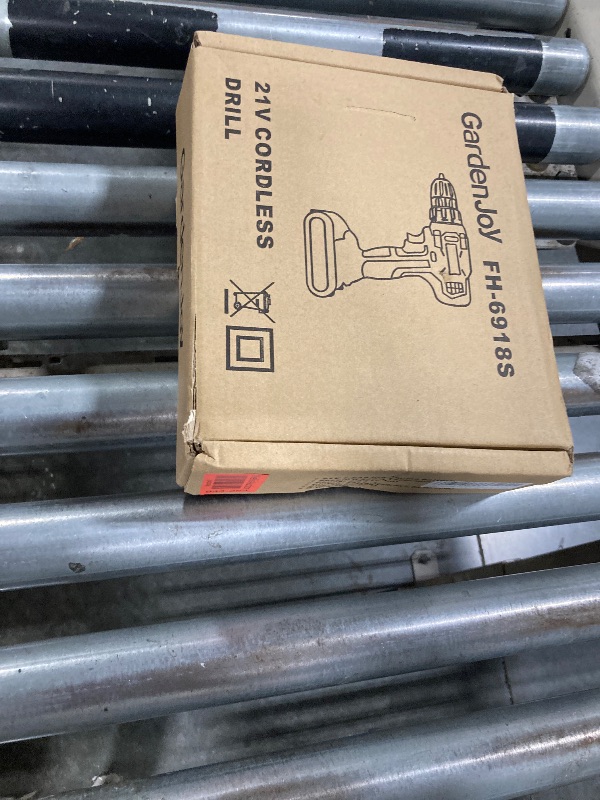 Photo 1 of ***CHARGER MISSING**
Cordless Power Drill Set: 21V Electric Drill Driver Kit with Battery and Fast Charger, 2 Variable Speed Control, 3/8-Inch Keyless Chuck and 24+1 Torque Setting with LED Light for Metal Surfaces,Wood