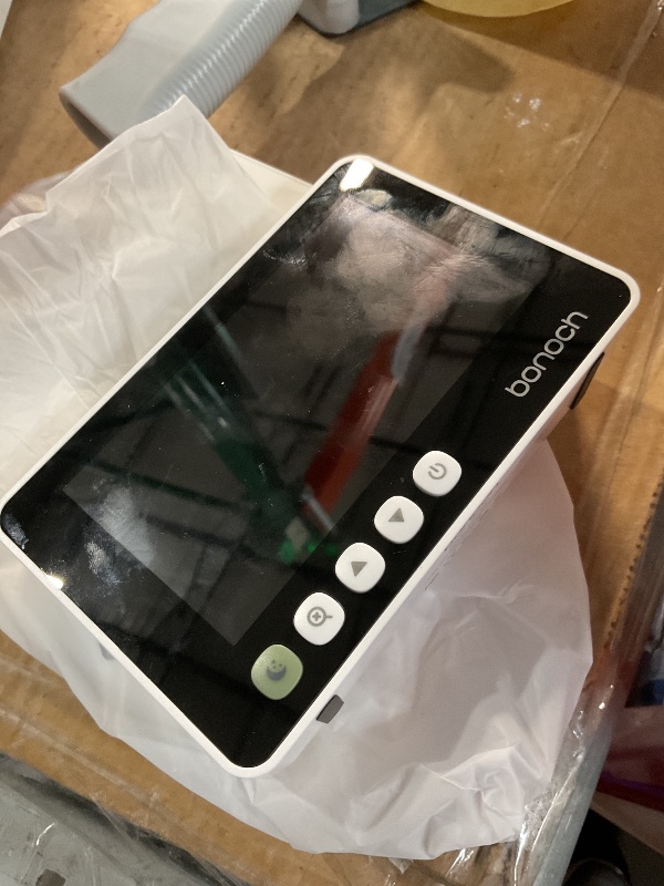 Photo 1 of (Damaged screen)(sold for parts)bonoch 5" 1440P Baby Car Camera - 360 Degree Rotating Wide View Backseat Mirror, USB Powered with Charger