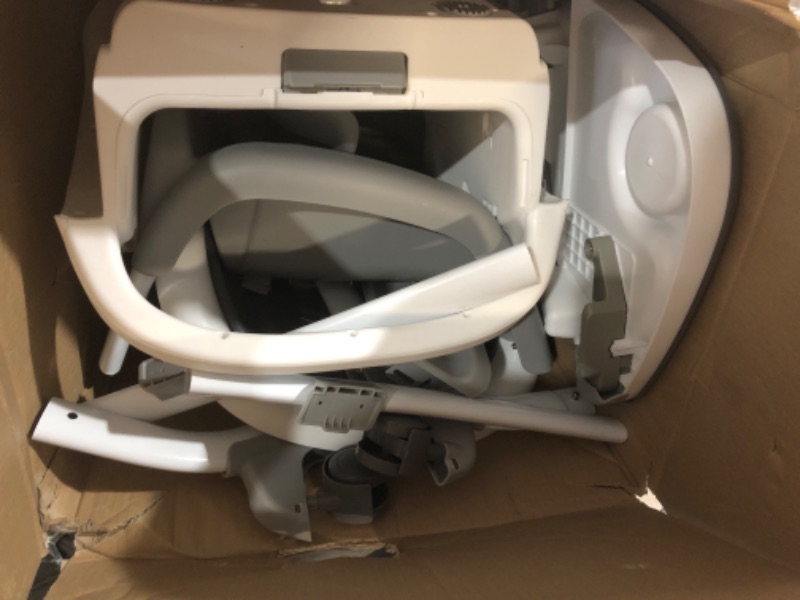Photo 1 of (PARTIAL SET) ((UNABLE TO TEST TOTAL FUNCTIONALITY) Ingenuity SmartClean Trio Elite 3-in-1 Convertible Baby High Chair, Toddler Chair, and Dining Booster Seat, For Ages 6 Months and Up, Unisex - Slate