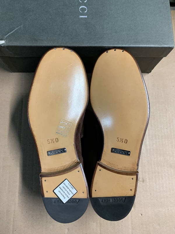 Photo 1 of Gucci Horsebit Loafer Brown Suede (Size 5 1/2 D)
