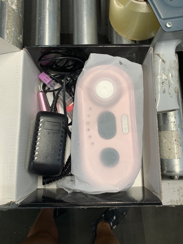 Photo 1 of GOLEEXU Nail Drill Electric File: 40000RPM Professional E File Kit E File Machine Filer for Shaping, Buffing, Removing Acrylic Gel Nails, Manicure Pedicure Kit with 12Pcs Nail Bits, Home Salon Use