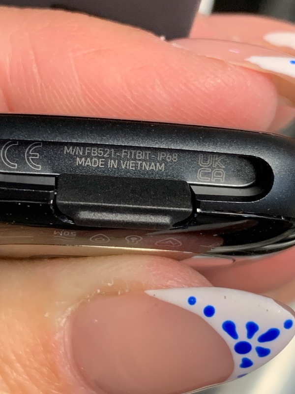 Photo 1 of Fitbit Sense 2 Advanced Health and Fitness Smartwatch with Tools to Manage Stress and Sleep, ECG App, SpO2, 24/7 Heart Rate and GPS, Shadow Grey/Graphite, One Size (S & L Bands Included)