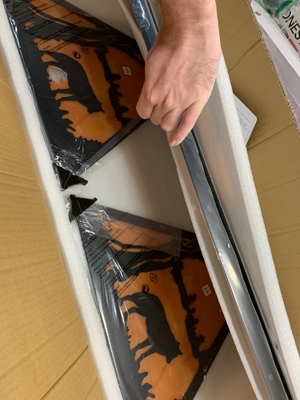 Photo 1 of TOCHIC Tiffany Billiard Pool Table Lights, 4 Lights Rustic Pool Table Light Hanging Over 7' 8' 9' Table, 48 Inch Western Farmhouse Billiard Chandelier Lighting for Snooker Game Room Man Cave Cabin