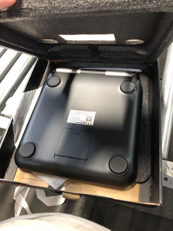 Photo 1 of Posture Scale for Body Weight and Fat Percentage, 8 Electrodes Larger Platform Digital Scale for BMI 28 Body Composition Measurement, Bathroom Smart Scales with LED Display FSA or HSA Eligible