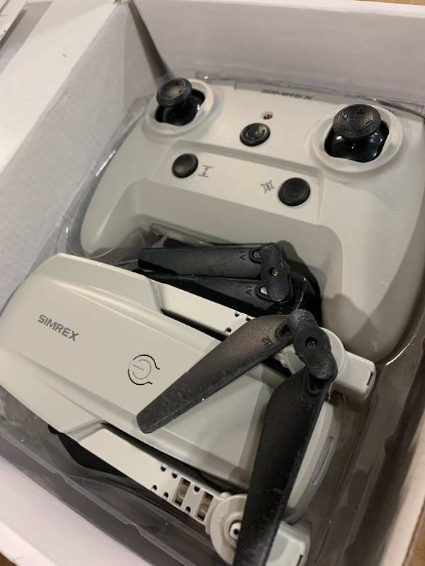 Photo 1 of (sold for parts)(repair) SIMREX Drone With Camera 1080P for Kids And Adults, RC Quadcopter with Altitude Hold,