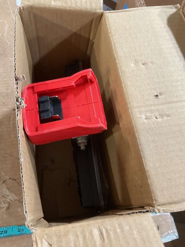 Photo 1 of 8" Cordless LED Work Light for Milwaukee M18 Battery, Two Levels Adjustable FloodLight up to 90W 5400 Lumens with USB Charging Port, Portable LED Flashlight for Work, Camping, Outdoor(No Battery)