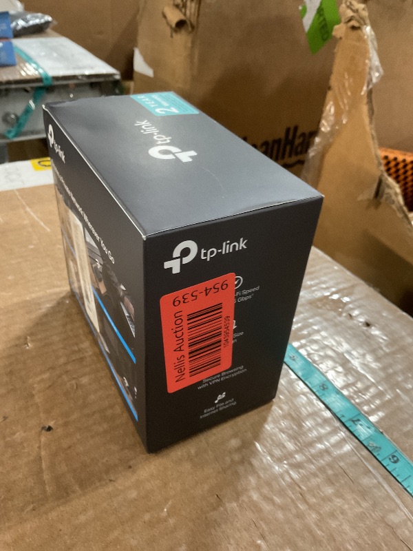 Photo 1 of TP-Link Ultra-Portable Wi-Fi 6 AX1500 Travel Router TL-WR1502X | Easy Public WiFi Sharing | Hotel/RV/Travel Approved | Phone WiFi Tether | USB C Powered | Multi-Mode | Tether App | Durable Design