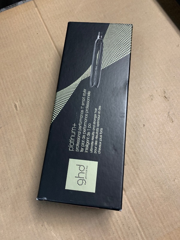 Photo 1 of (NON-FUNCTIONAL) ghd Platinum+ Styler ? 1" Flat Iron Hair Straightener, Professional Ceramic Hair Styling Tool for Stronger Hair, More Shine, & More Color Protection ? Black
