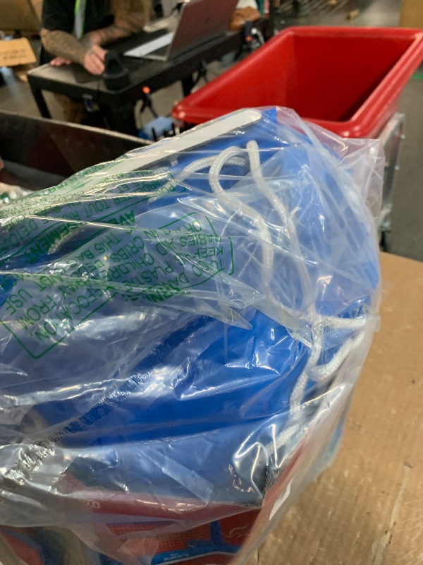Photo 1 of (used)(see all images) GoSports Splash Net Air, Inflatable Pool Volleyball Game - Includes Floating Net, Water Volleyballs and Ball Pump