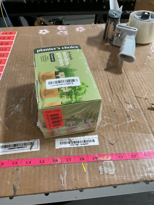 Photo 1 of 9  Indoor Window Garden Kit - House Plants Seeds - Best Unique Gift Ideas for Women, Mom, Friend, Her, Birthday, Housewarming, Mother - New Home Kitchen Gifts - Live Plant Starter