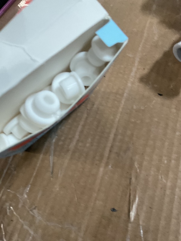 Photo 1 of 24 PCS Bathtub Jet Covers Silicone Hole Plug White Tube Plugs 4 Sizes Waterproof Bathtub Plug Fit for 12mm 14mm 16mm 22-23mm Bathtub Hole