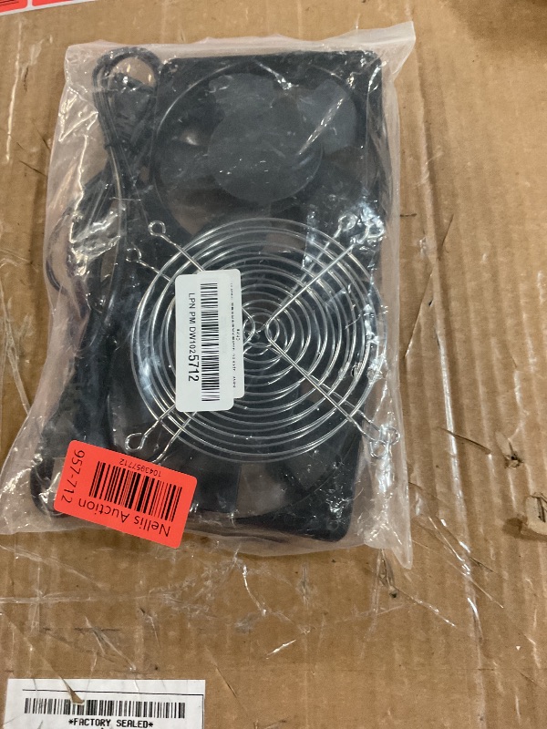Photo 1 of 2pcs EC 120mm x 25mm Ball DIY Cooling Ventilation Exhaust Fan 110V 115V 120V 220V 240V AC Axial Case Muffin Fan (120 x 25mm)