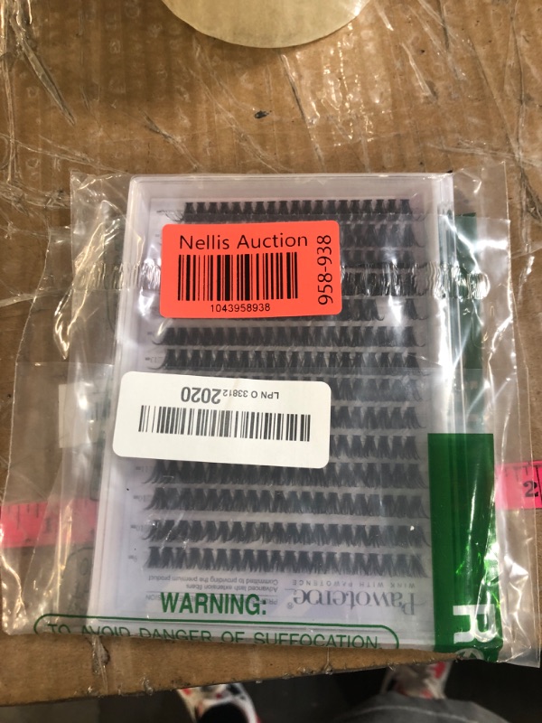 Photo 1 of  Nonrefundable Lash Clusters 40D 280pcs Cluster Eyelash Extensions 9-16mm Mix Eyelash Clusters Lash Extension Individual Lashes for Self Application (40D, 0.07D, 9-16mm)