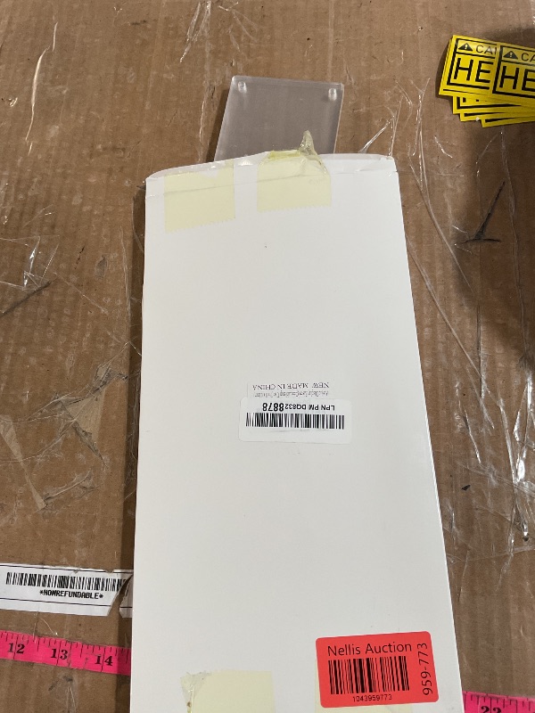 Photo 1 of Acrylic Display Risers,Clear Display Risers Stand Small Mini Shelf 3 Tiered Cupcake Stand for Food Desserts Stand Shelves for Party Perfume Organizer Toys Figures Collections Cosmetic Products Tabletop Use