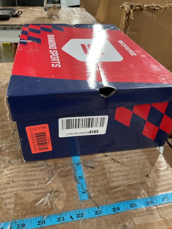 Photo 1 of SQAIRZ GFP Baseball Molded Cleat, Baseball Cleats Men, Youth Boys, Mens Softball Cleats, Black, M13/W14.5