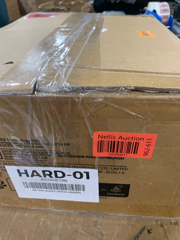 Photo 1 of (Missing 2 wheels) AMADA HOMEFURNISHING Wagon Cart Foldable, Collapsible Wagon Cart with 360 LBS Max Load & Expandable Storage, 90L Foldable Grocery Cart