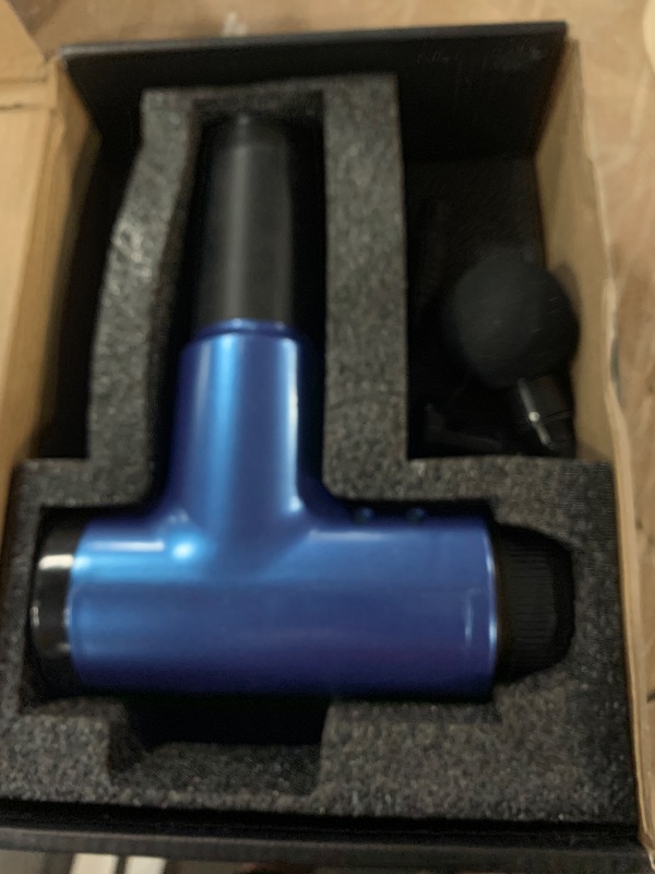 Photo 1 of *** no charger***TOLOCO Massage Gun, Deep Tissue Back Massage for Athletes for Pain Relief, Percussion Massager with 10 Massages Heads & Silent Brushless Motor, Gifts for Fathers Day, Black