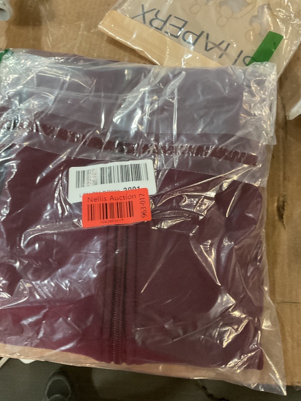 Photo 1 of ***SHRUNK***Fruit of the Loom Eversoft Fleece Hoodies, Pullover, Moisture Wicking & Breathable, Maroon Full Zip, Medium