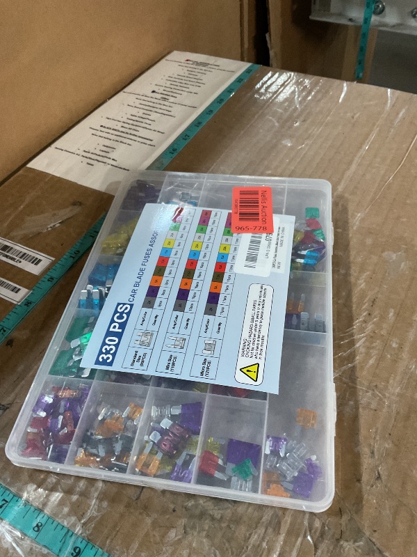 Photo 1 of 330PCS Car Fuses Assortment Kit, Upgraded Blade Fuses Automotive - Standard & Mini & Micro Fuse (2A/3A/5A/7.5A/10A/15A/20A/25A/30A/35A/40A), cooclensportey Mixed Auto Fuse for Car, RV, Boat, Truck