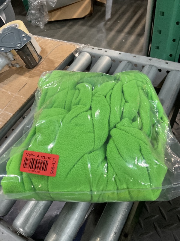 Photo 1 of (xl) (bagged) Funziez! Alien Costume Pajamas - Adult One Piece Cosplay Costume (Green, X-Large)