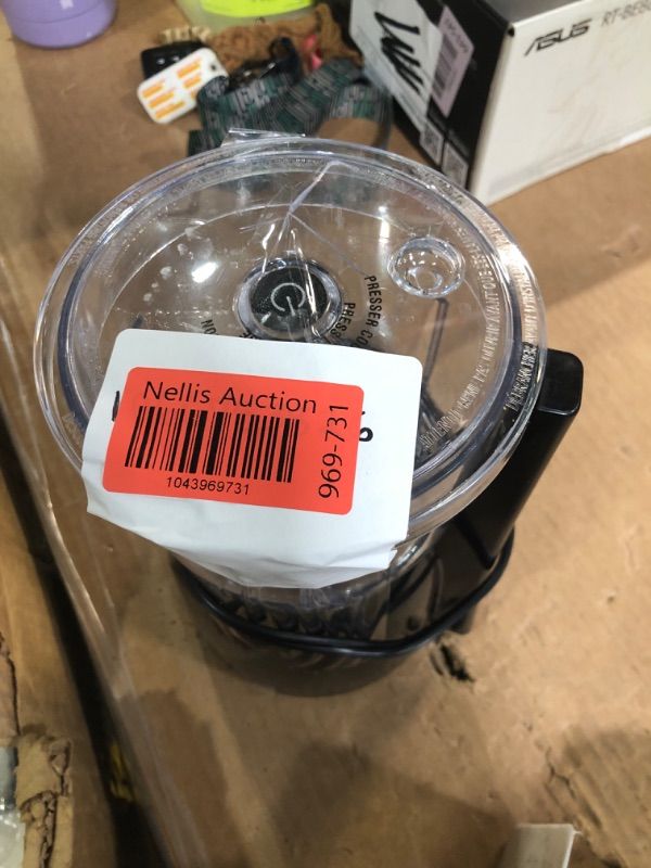 Photo 1 of ***MISSING PARTS***
Hamilton Beach Electric Vegetable Chopper & Mini Food Processor, 3-Cup, 350 Watts, for Dicing, Mincing, and Puree, Black (72850)