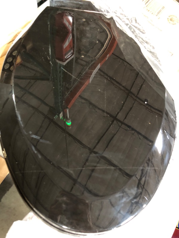 Photo 1 of (please see all images) Renovators Supply Manufacturing Black Plastic Soft Close Elongated Toilet Seat Quiet-Close Lid