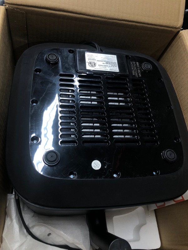 Photo 1 of (used)(damaged) (please see all images) COSORI Air Fryer 9-in-1, Compact & Large 6-Qt, Fast Turbo Modes, 90–450°F Precise Heat for Even Results, up to 95% Less Oil*