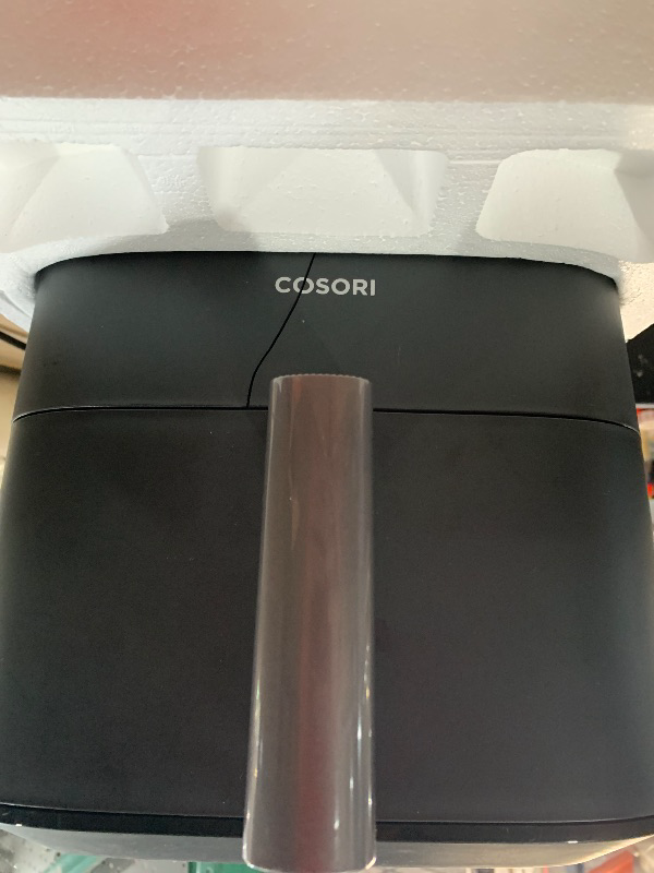 Photo 1 of (used)(damaged) (please see all images) COSORI Air Fryer 9-in-1, Compact & Large 6-Qt, Fast Turbo Modes, 90–450°F Precise Heat for Even Results, up to 95% Less Oil*