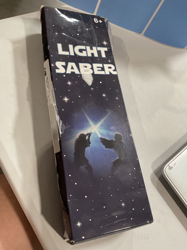 Photo 1 of (ONLY ONE) Phokwes Retractable Light Sabers for Kids - Light Up Saber Mini Lightsaber Sword Toys for Boys Girls Party Supplies Christmas Birthday Gifts Toy (1 Pc)